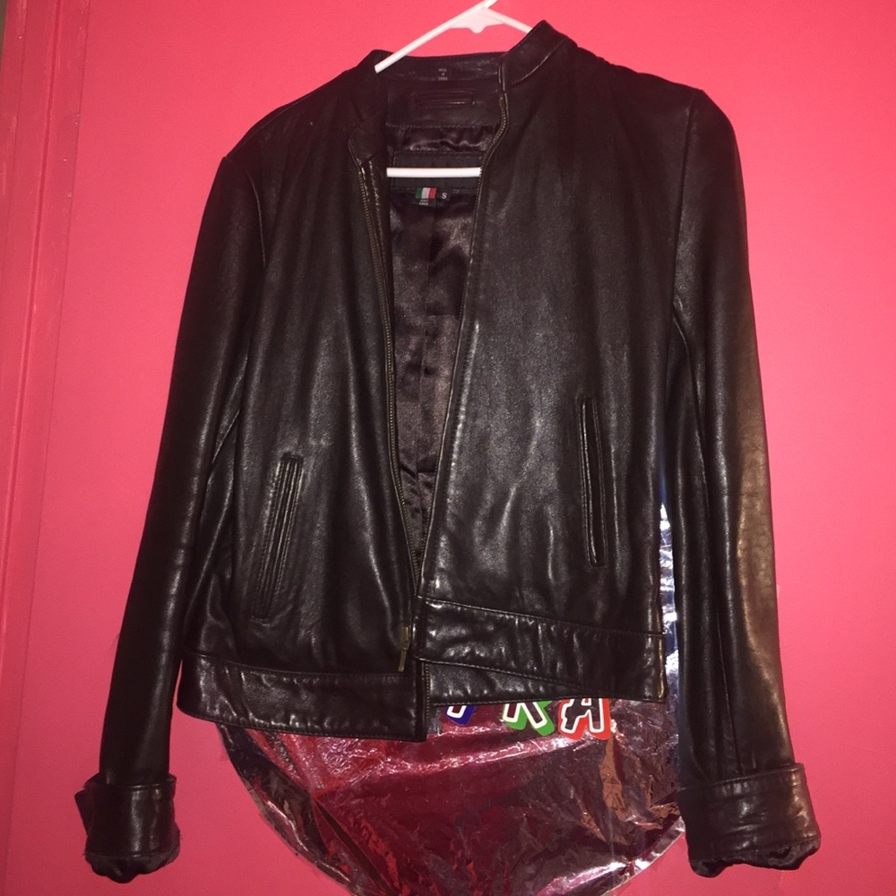 Leather Coat