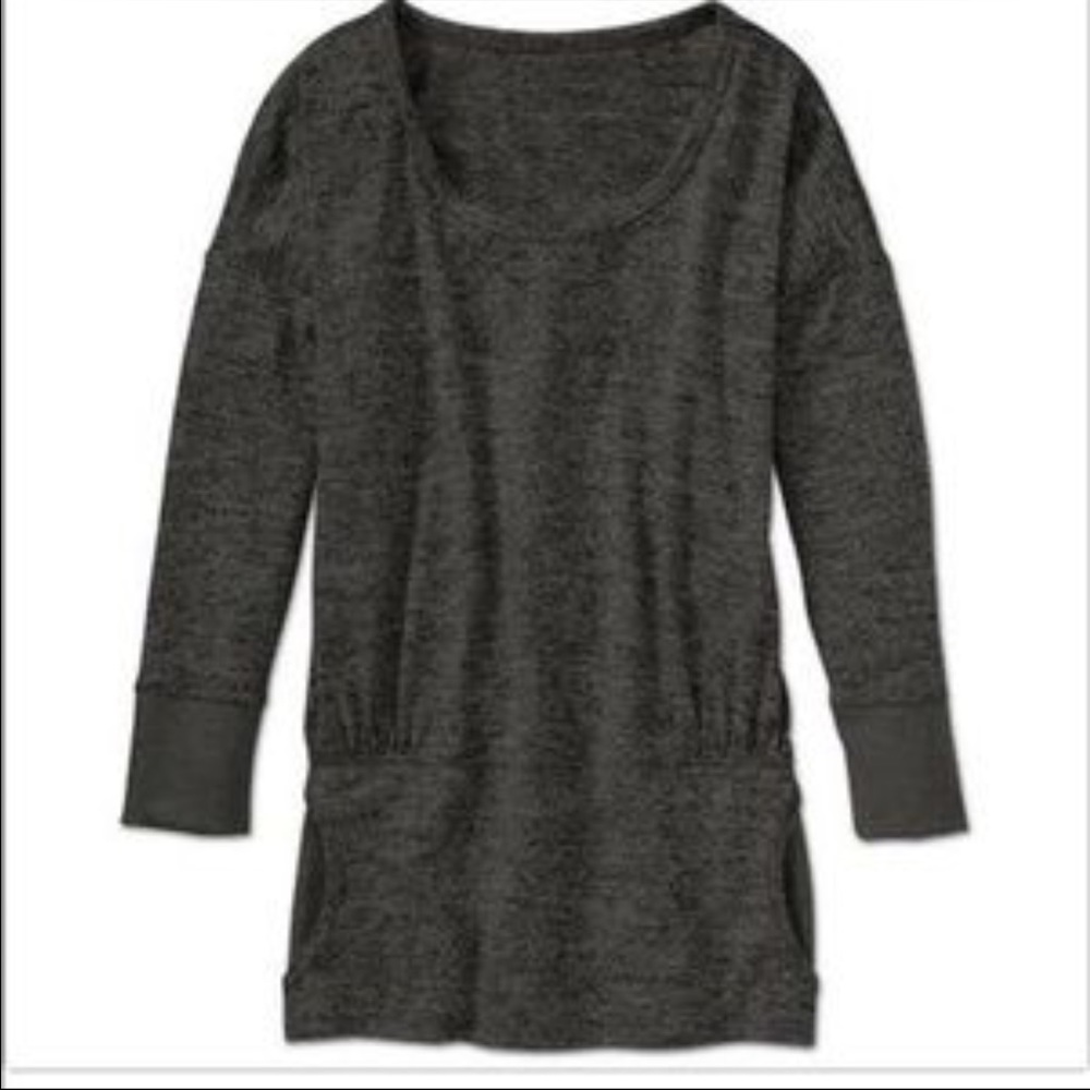 ATHLETA Batwing & Robin ScoopNeck Pullover Top SzL