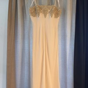 Laundry By Shelli Segal Cream Dress