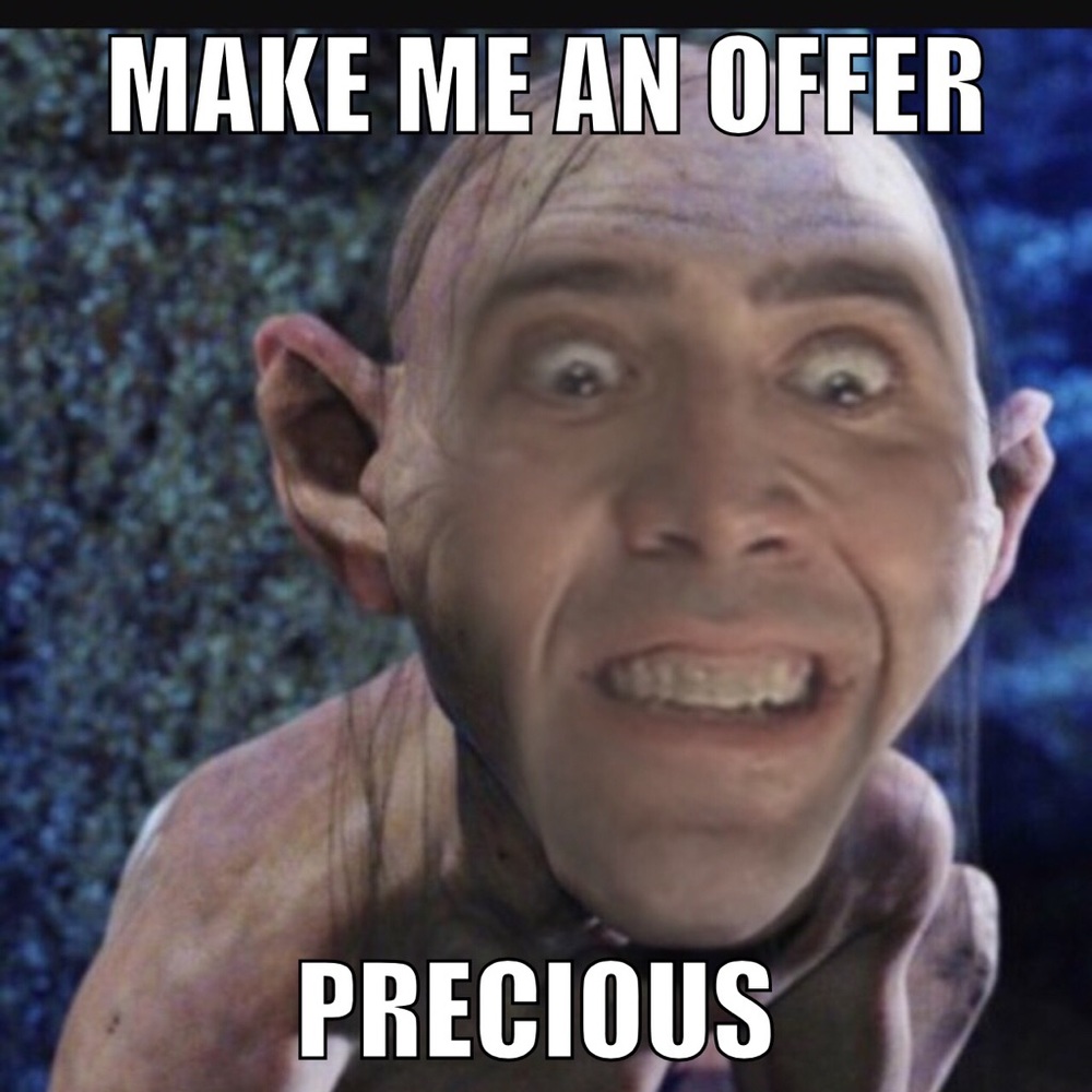 Accepting reasonable offers!