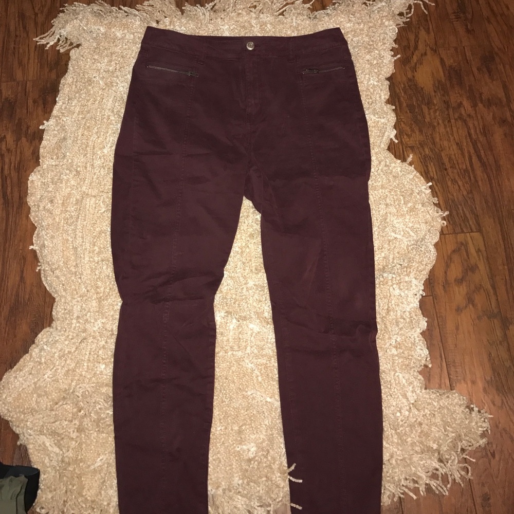 WORN ONCE! AE High-rise jegging