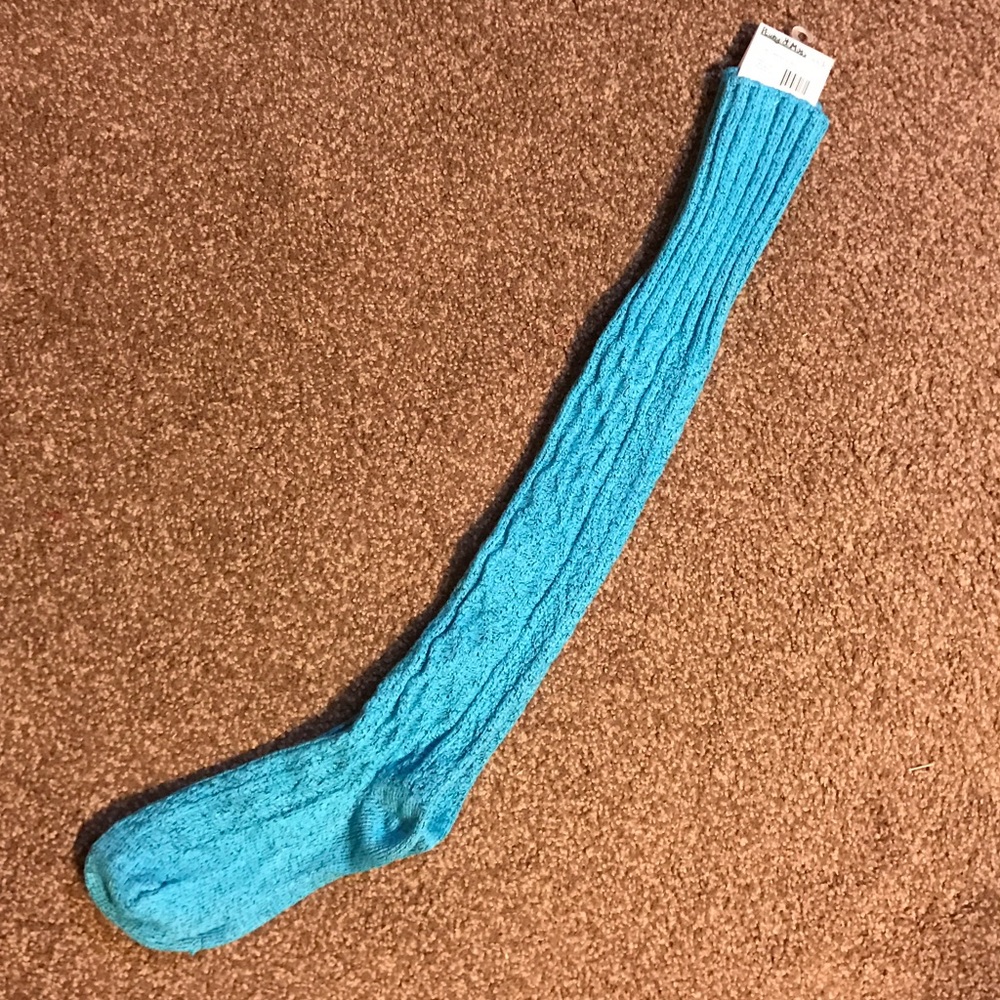 ❌SOLD❌ Peony & Moss Cable Knit Thigh Highs - Picture 3 of 8