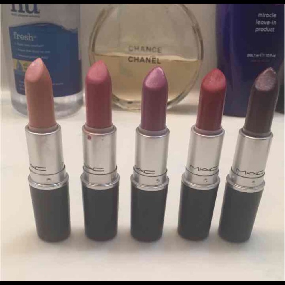 MAC lipsticks