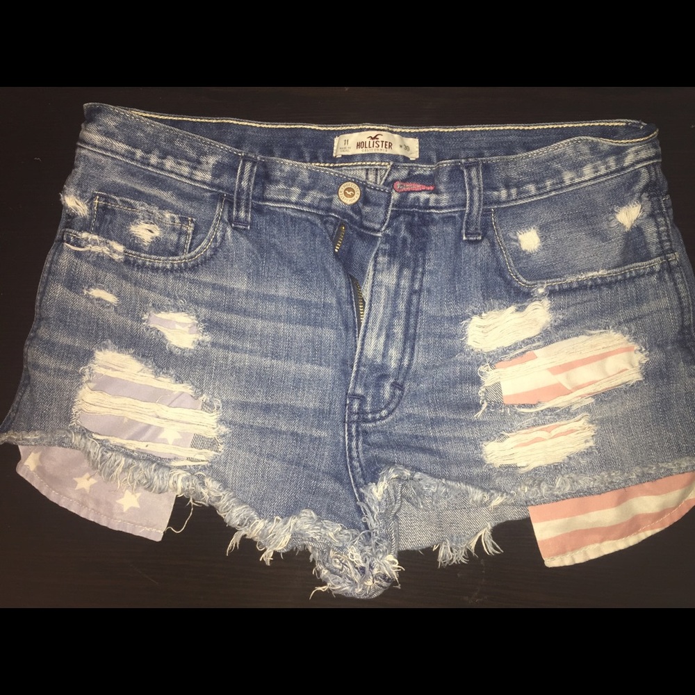 High Waisted Hollister Shorts