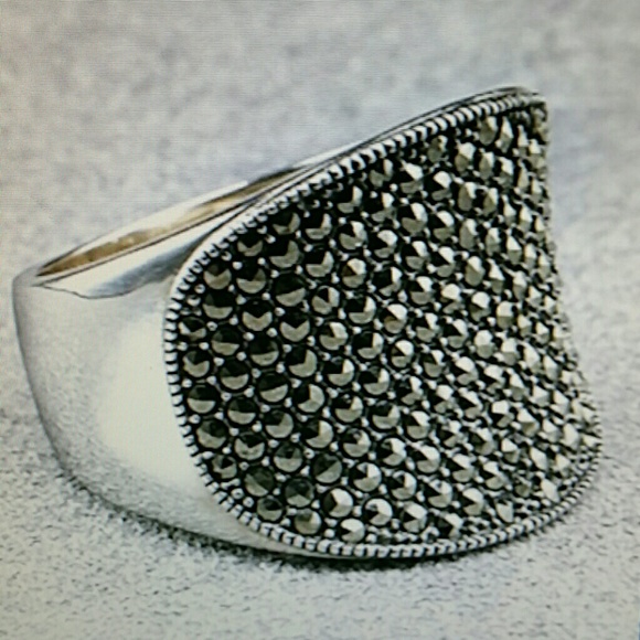 Judith Jack Jewelry - Judith Jack Marcasite Ring size 7
