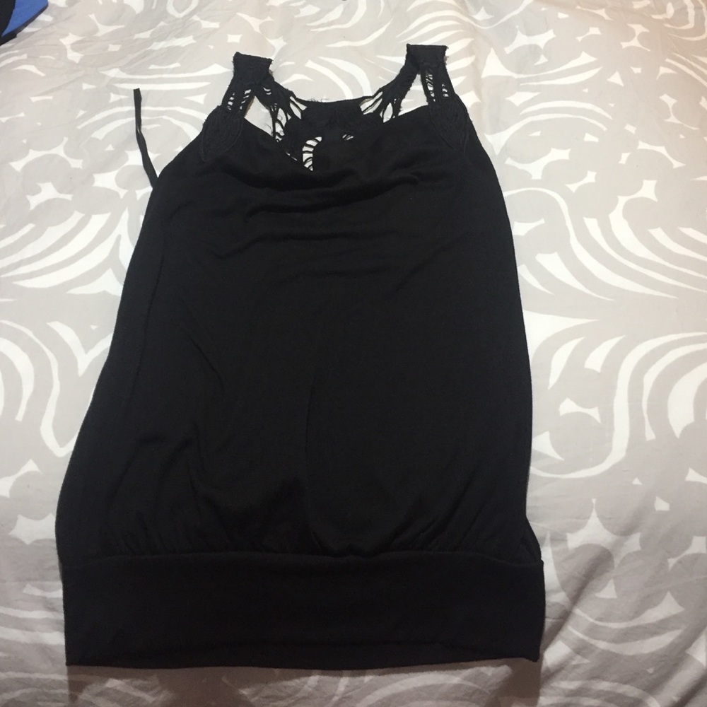 Day trip Crochet back tank