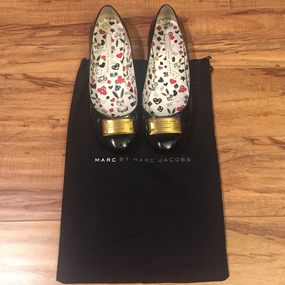 Marc by Marc Jacobs Patent Leather Flats