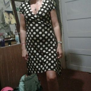 Ruby Fox polka dotted dress