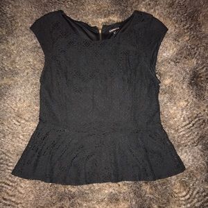 Lace Peplum top