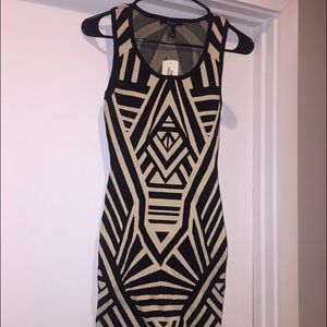 Forever21 Patterned Midi Dress