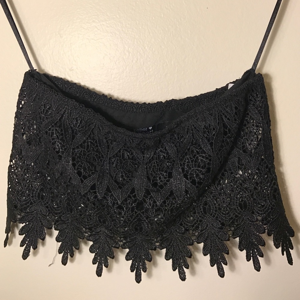 Strapless Crop top