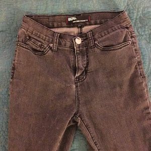 BDG dark grey high rise cigarette jeans