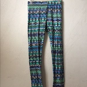 Aztec leggings