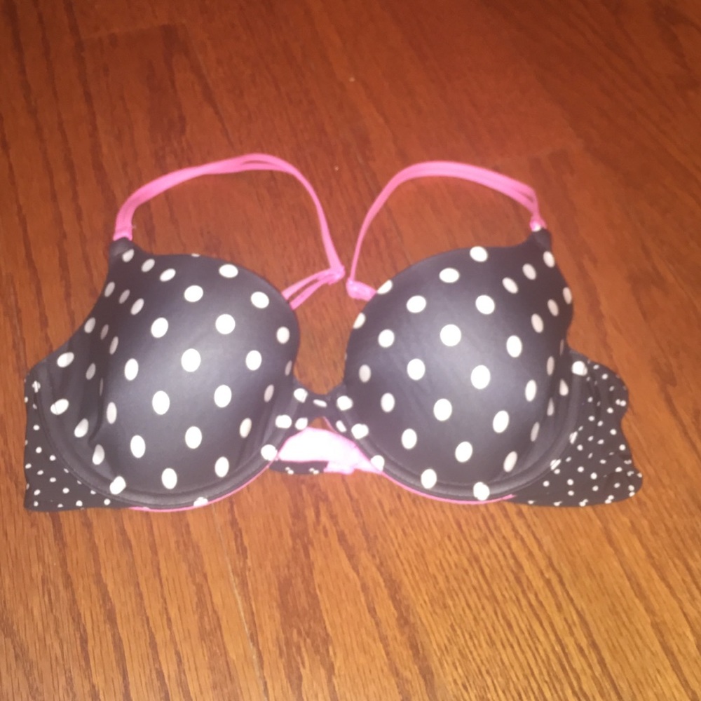 Polka dot Victoria Secret bra