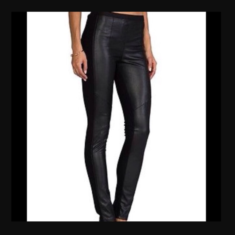 Cynthia Rowley Faux Leather Pant