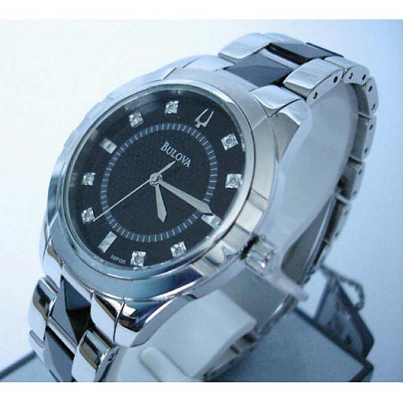 Big sale, NWT BULOVA Diamond Ceramic watch main image 4