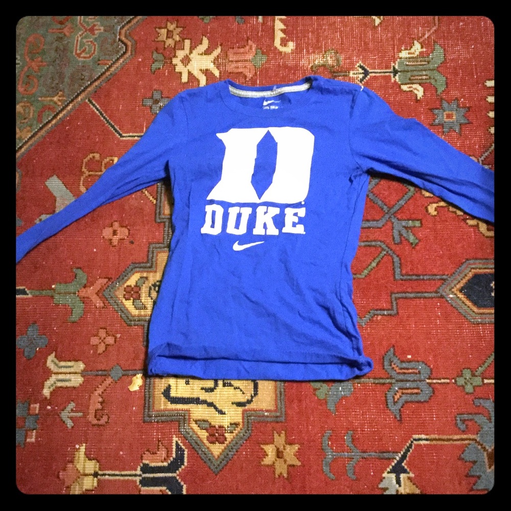 DUKE NIKE SHIRT LOLNGSLEEVE