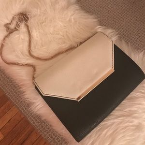 Faux leather purse