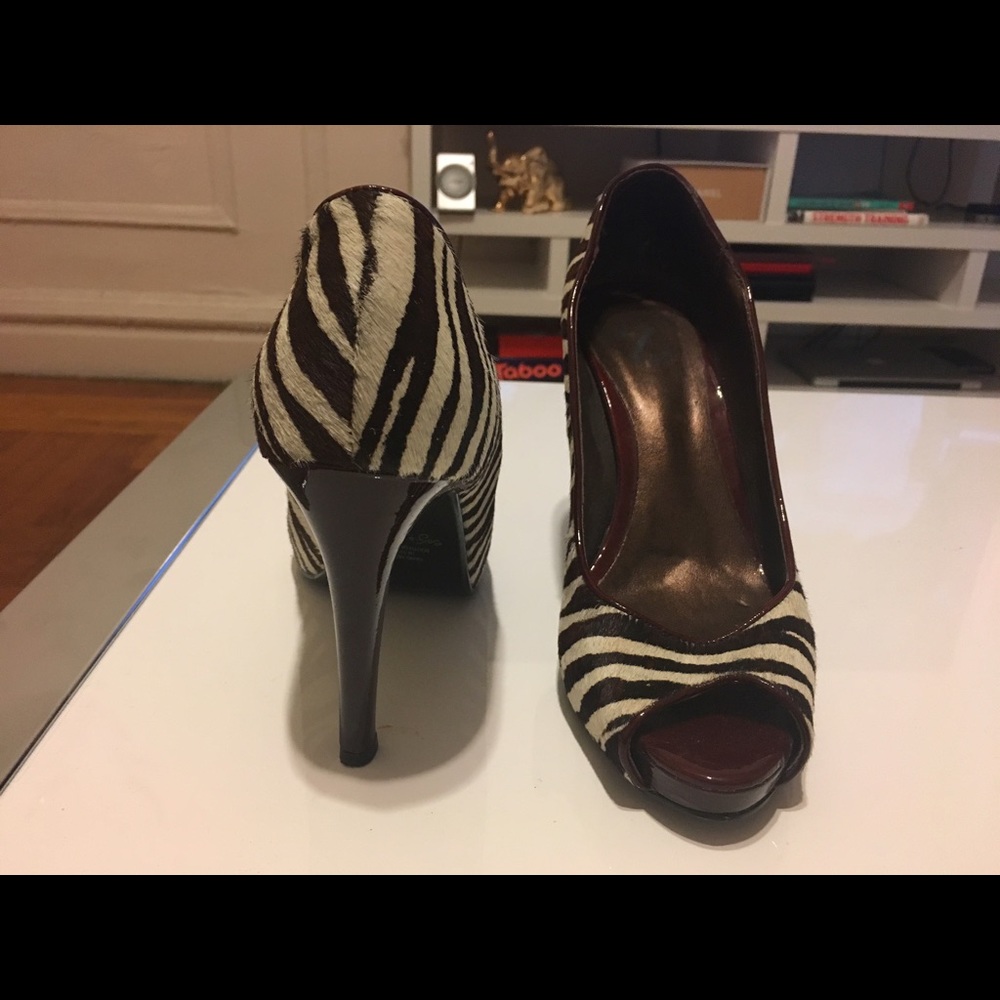 Zebra Print Pumps