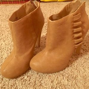 Leather Heeled Ankle Boots
