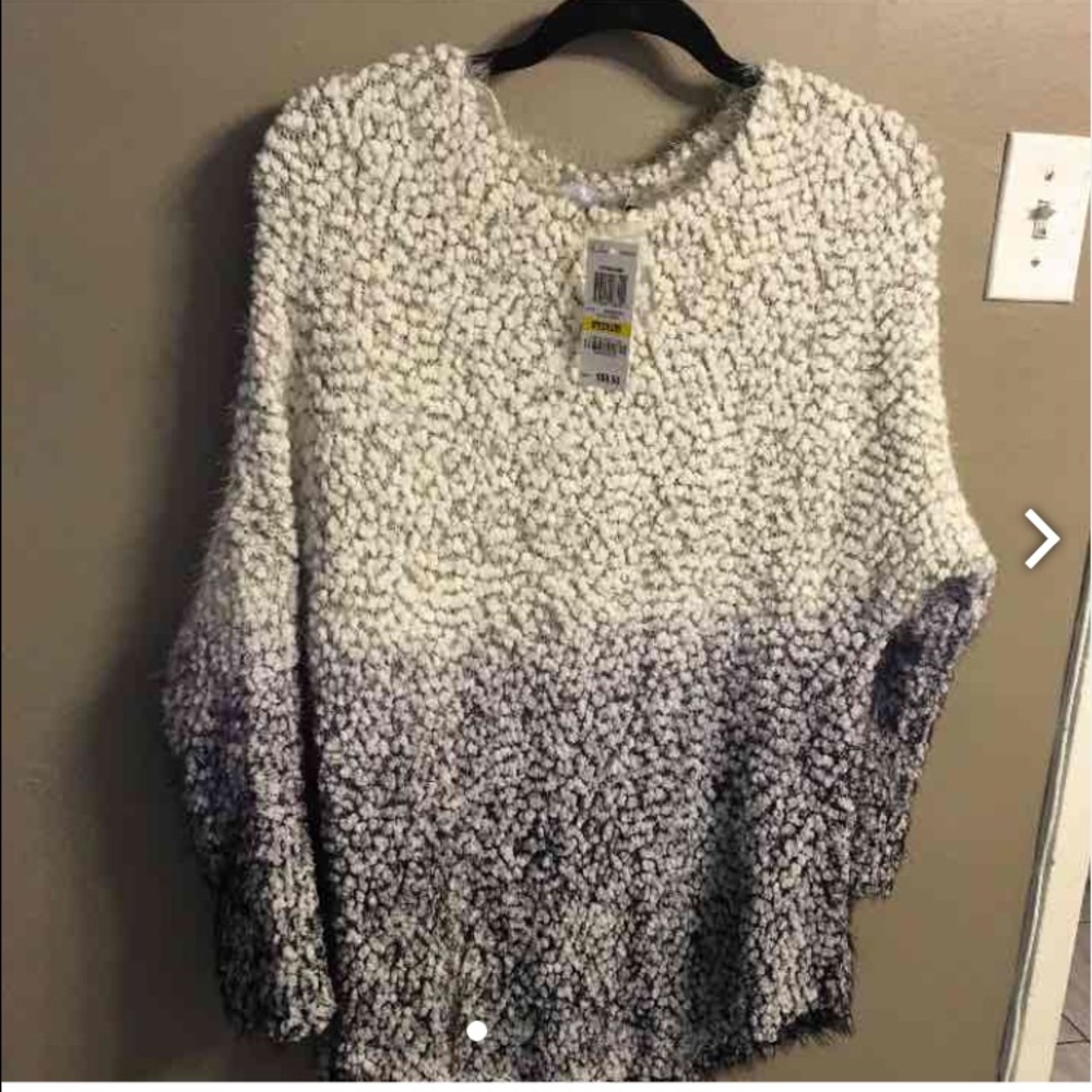Bar III lush ombré sweater. Soft to the touch