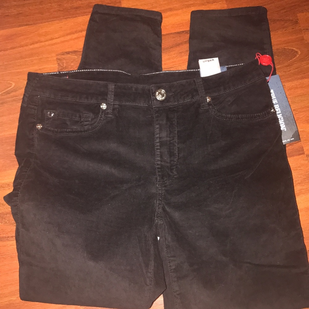 Woman's true religion Corduroy pants size 30