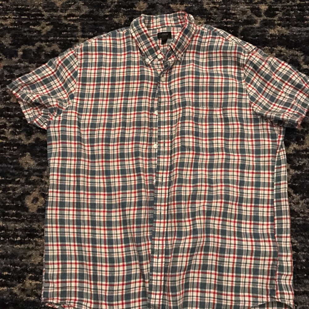 JCREW shirt sleeve button down