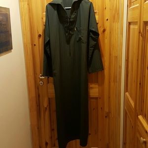 XXL Striped patterned thobe