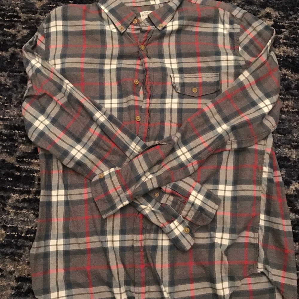 JCREW button down flannel work shirt