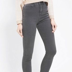 BDG gray skinny cigarette jeans