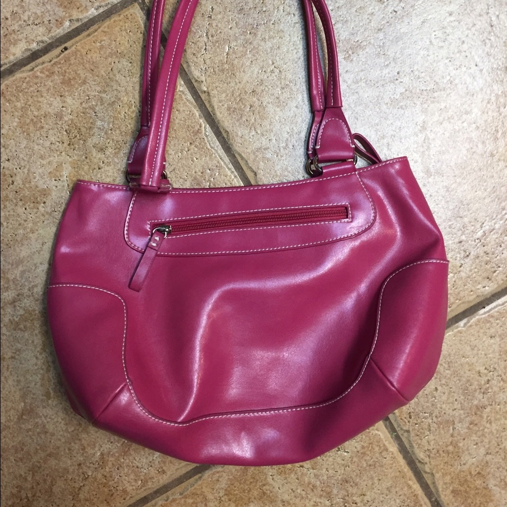 NWOT Villager from Liz Claiborne pretty pink bag