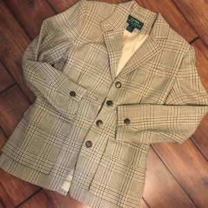 Modern Feminine Hacking Tweed-like Jacket