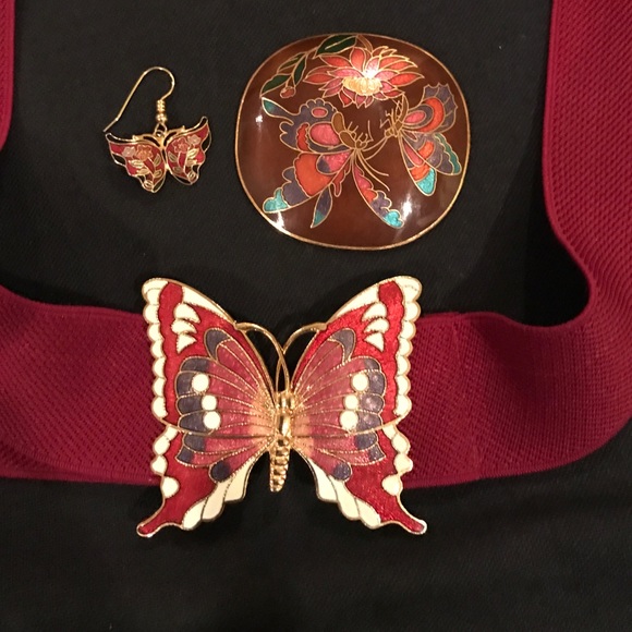 Cloisonné jewelry collection - Picture 1 of 4