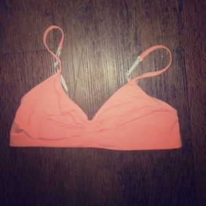 Wilfred coral bralette size small