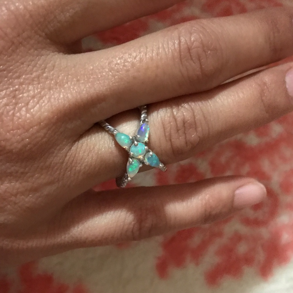 SOLD!! Genuine Ethiopian Welo Opal ring
