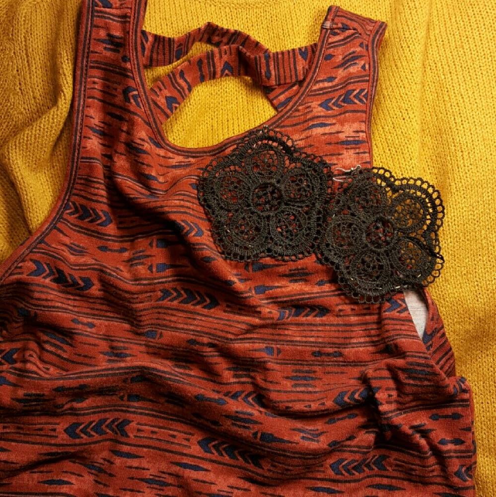 Black Crochet Earrings