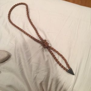 Diesel tan braided accessory rope