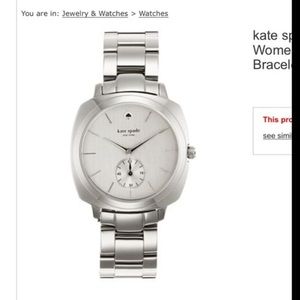Kate Spade Brooklyn watch in stainless steel
