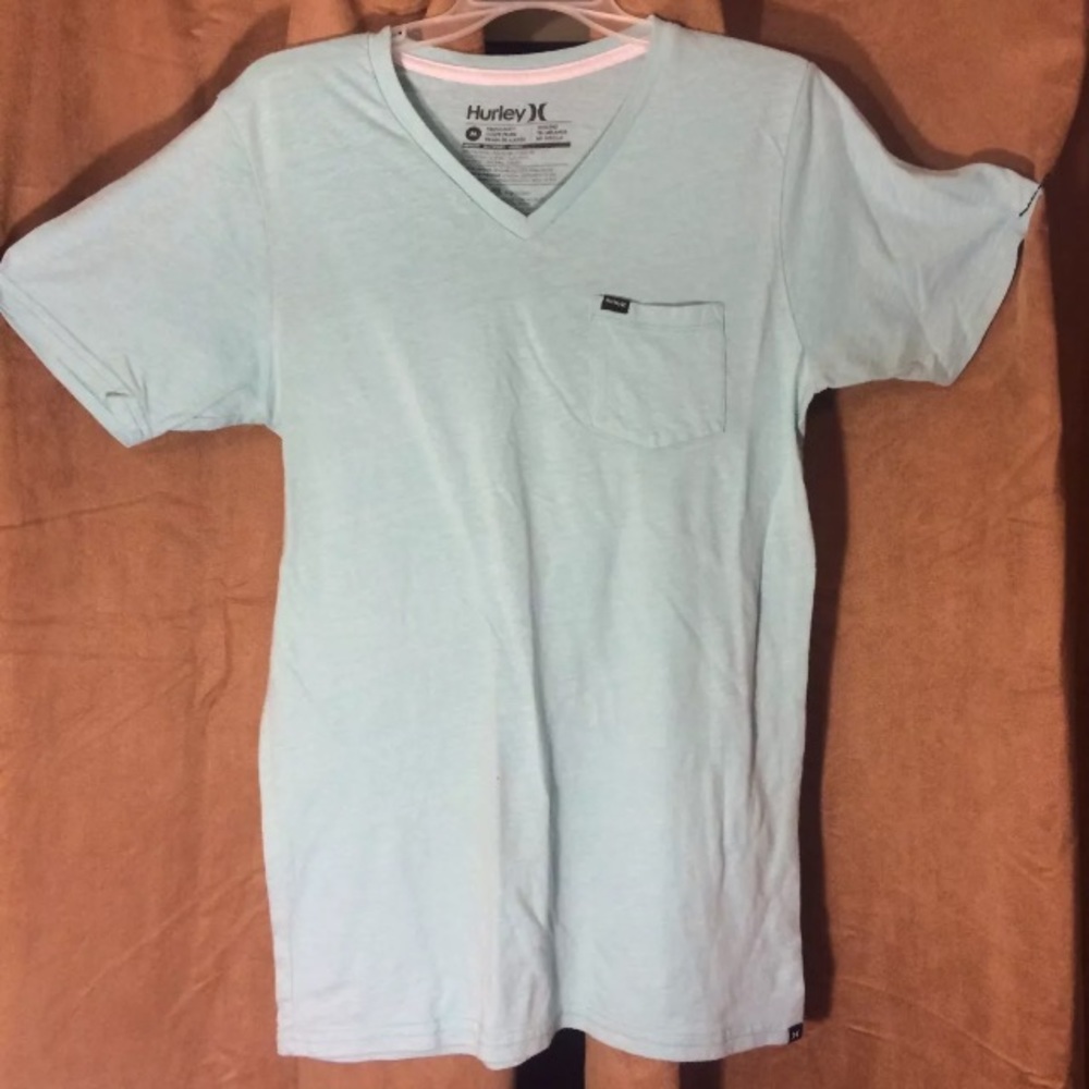 Hurley Mens Pocket V-Neck Size Medium