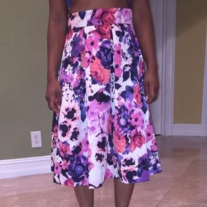 Eliza J floral skirt