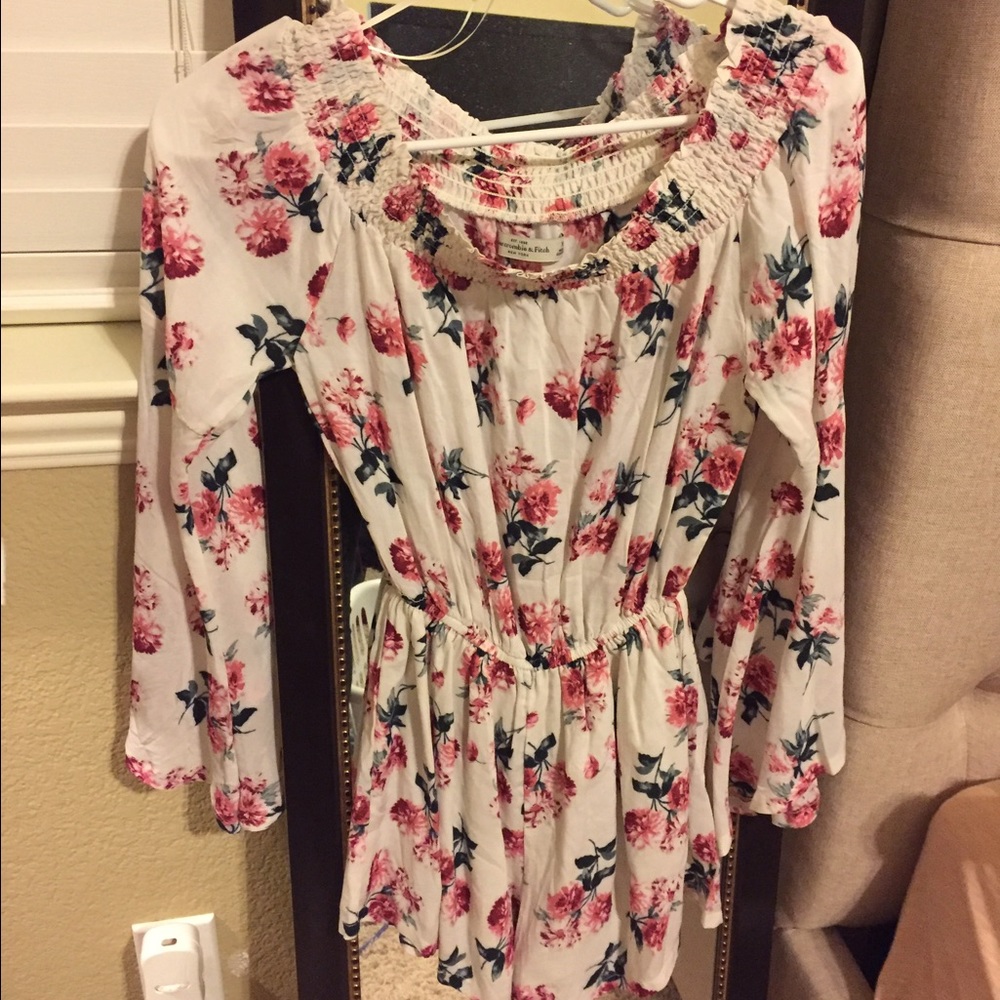 A&F floral romper