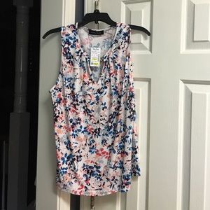 a multi colored blouse