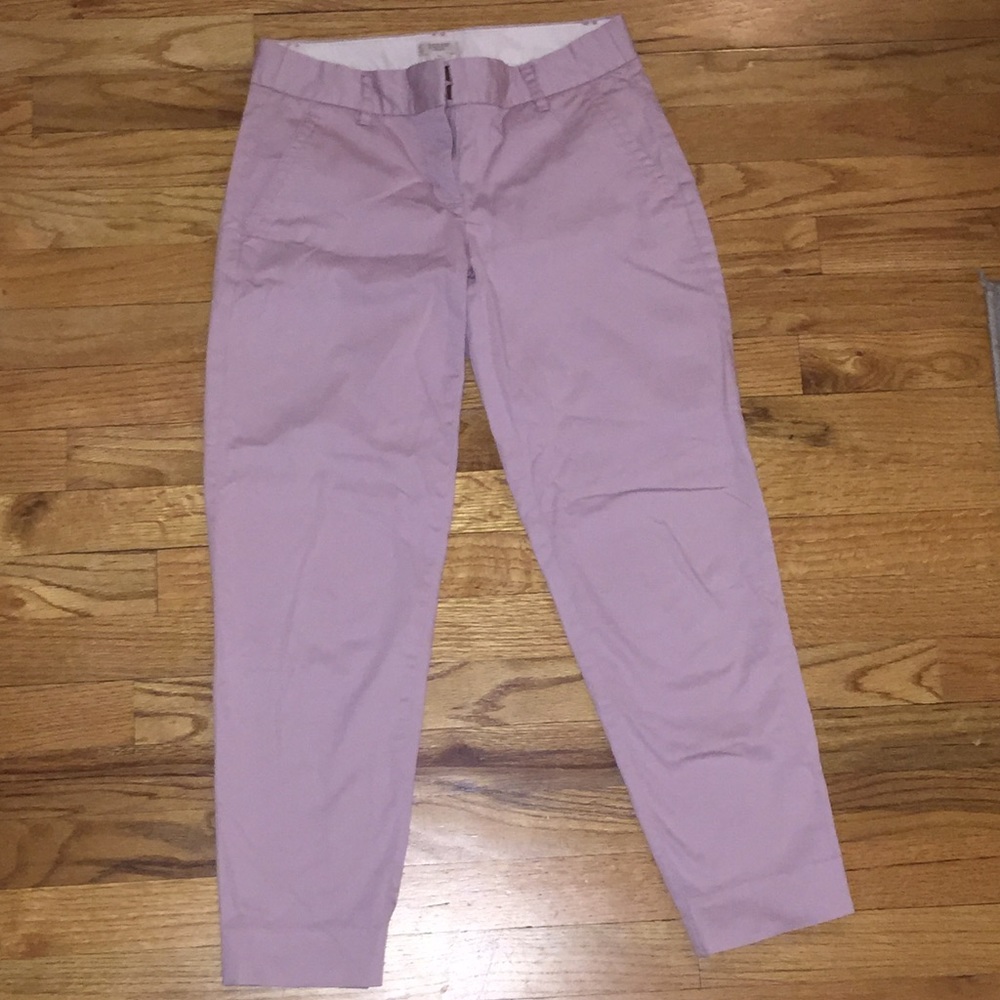 J Crew Cropped City Fit Pants in size 00