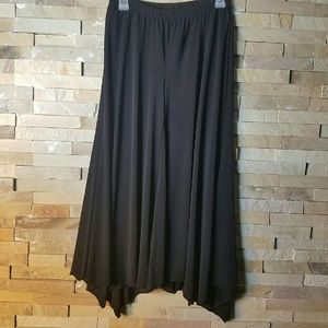 Black sexy culottes