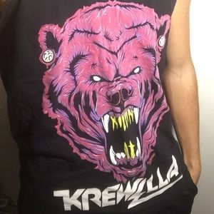 Krewella "Killin' It" Bear Tank Top