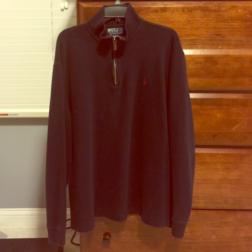 Polo by Ralph Lauren Navy Men's Quarter Zip