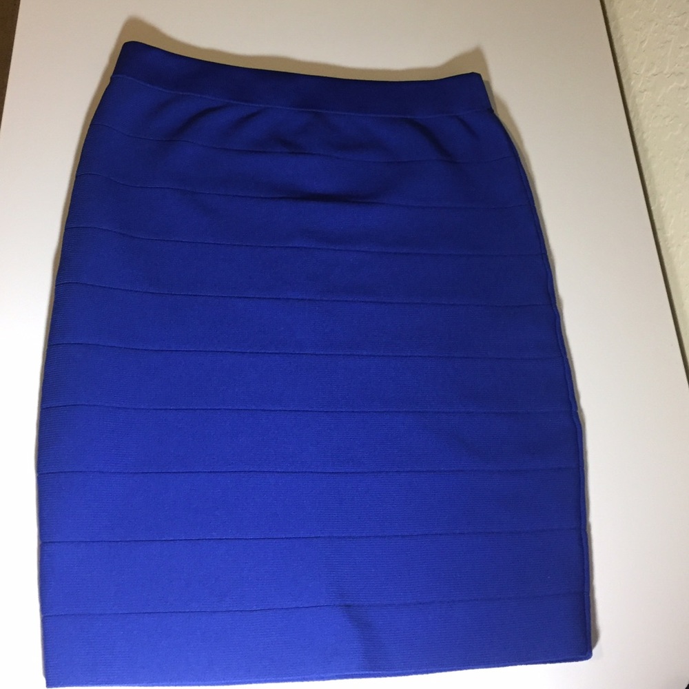 ☀️Summer Sale ☀️Blue bandage skirt