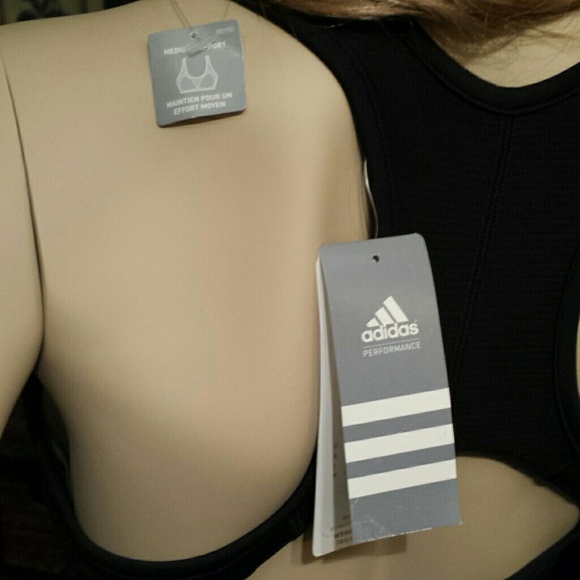 LAST! Adidas Keyhole Back Fitness Tank NWOT - Picture 3 of 3