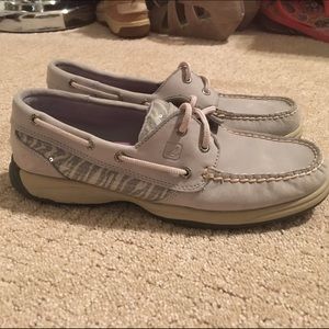 Women's Gray Sperry Top Siders