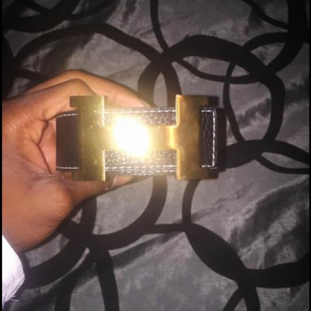 Black Hermes belt